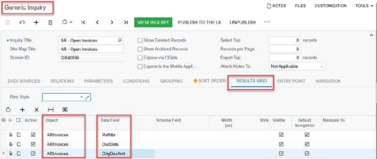 Acumatica Generic Inquiries: A Beginner's Guide to Extracting Exactly ...